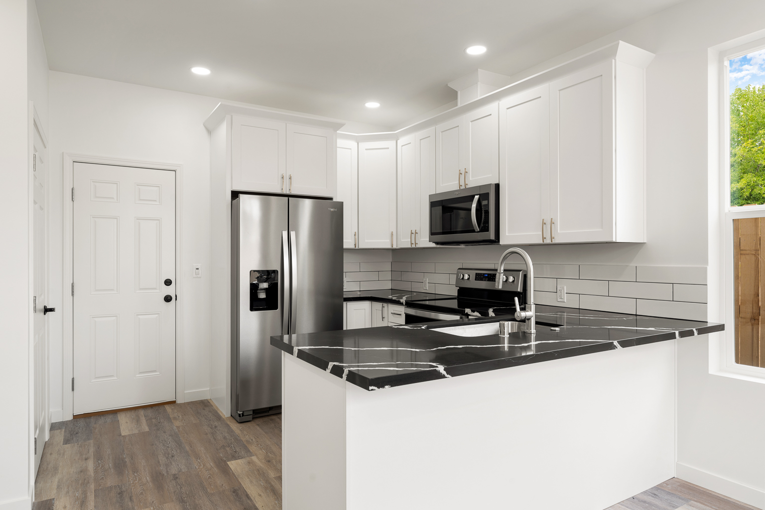 Sacramento ADU living kitchen